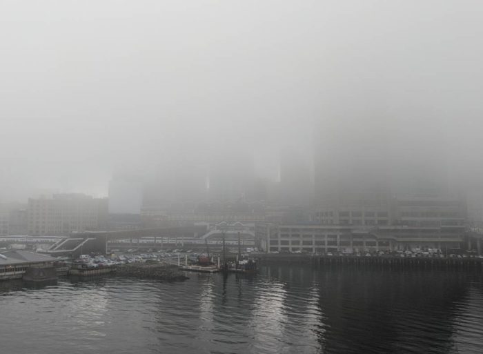 Foggy Coal Harbour