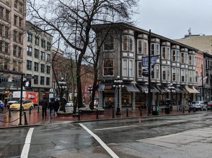 Corner of Water Street and Cordova