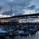 Granville Bridge, dusk