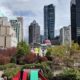 Skyline over Robson Square
