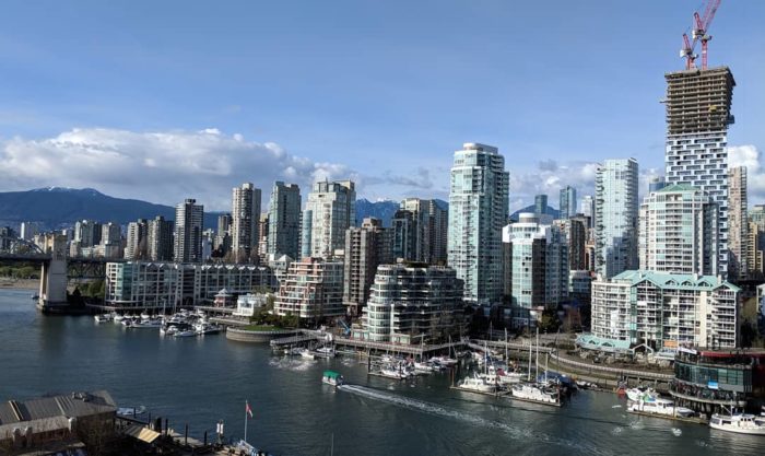 Downtown Vancouver on a nice day