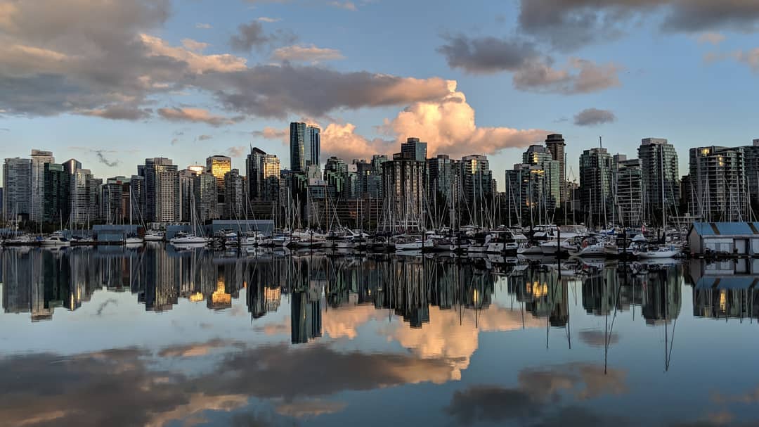 Reflected skyline