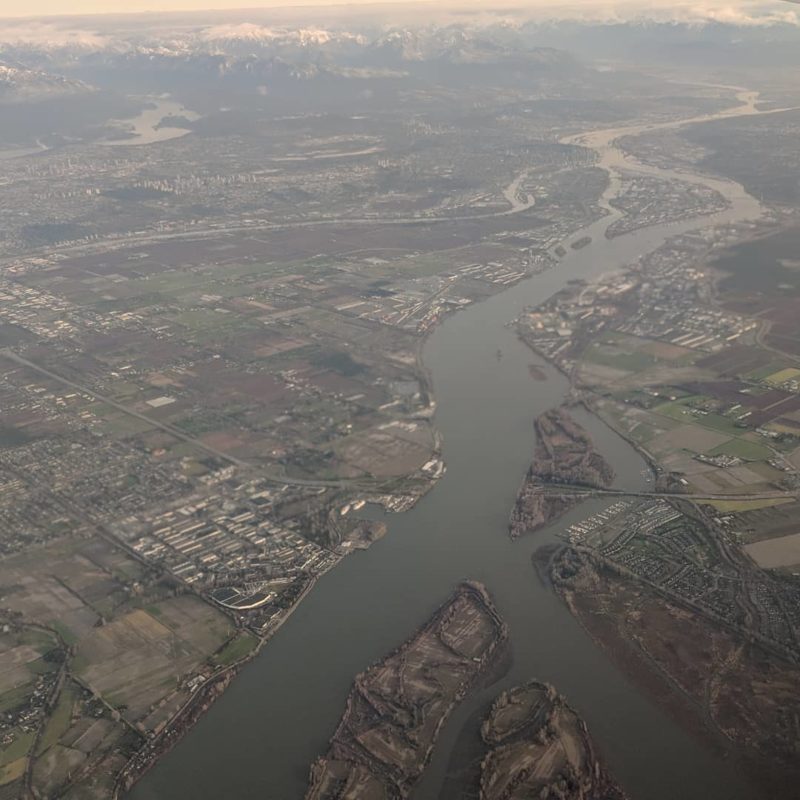 Fraser River from above