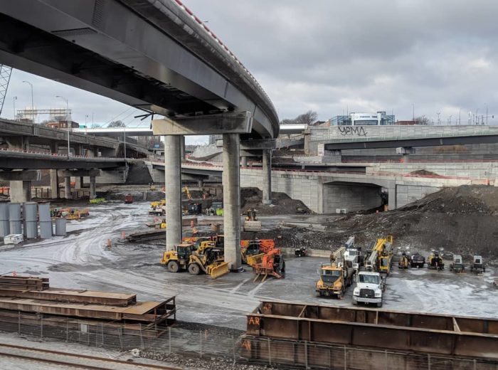 Montreal and overpasses