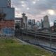 Downtown from near the Columbia Street Pump Station