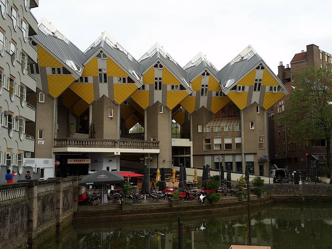 Rotterdam cube houses