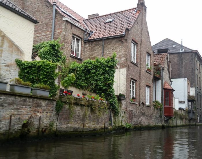 Canal and old buildings