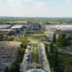 View from the Atomium, north