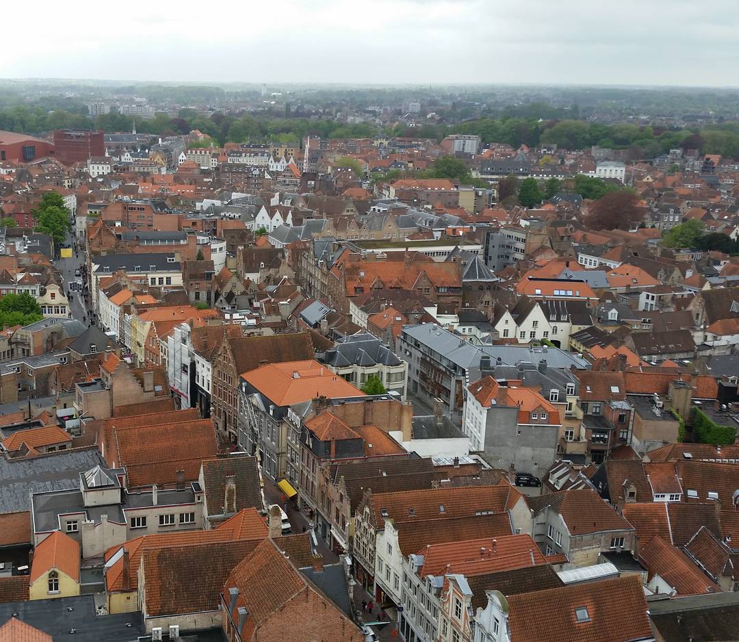 View of a crowded city