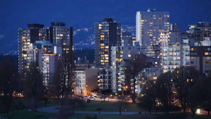 West End at night