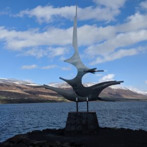sailing ship sculpture