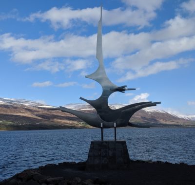 sailing ship sculpture