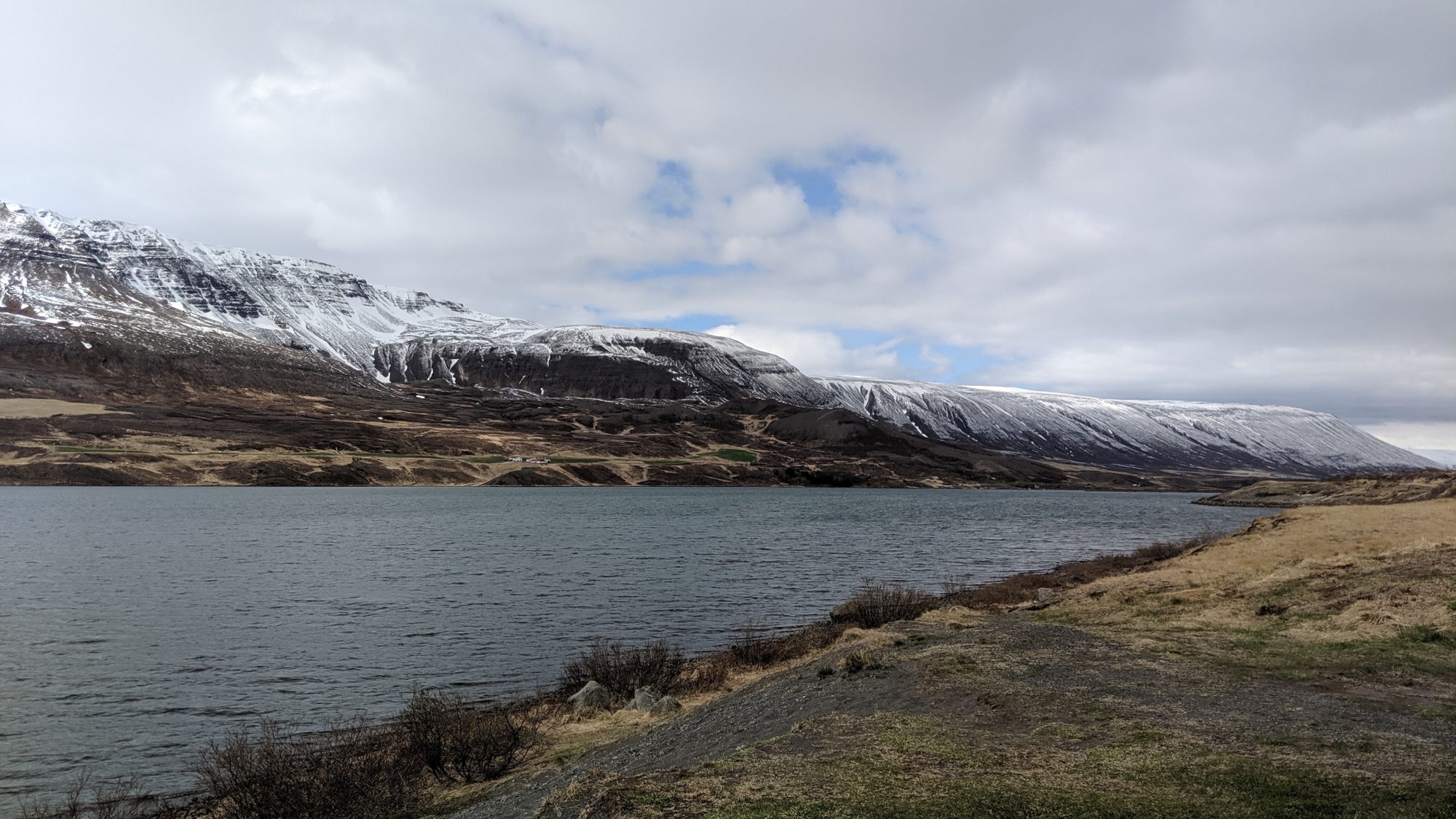A lake in northeast Iceland