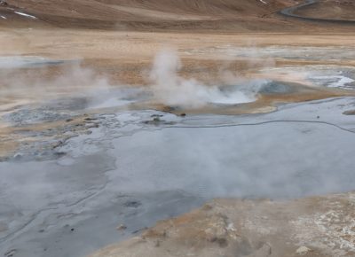 bubbling mud