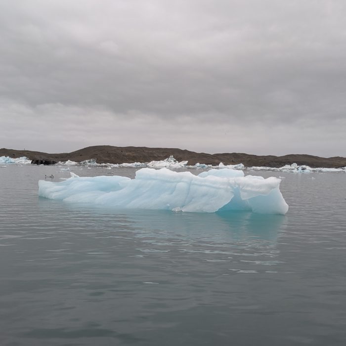 bluish iceberg