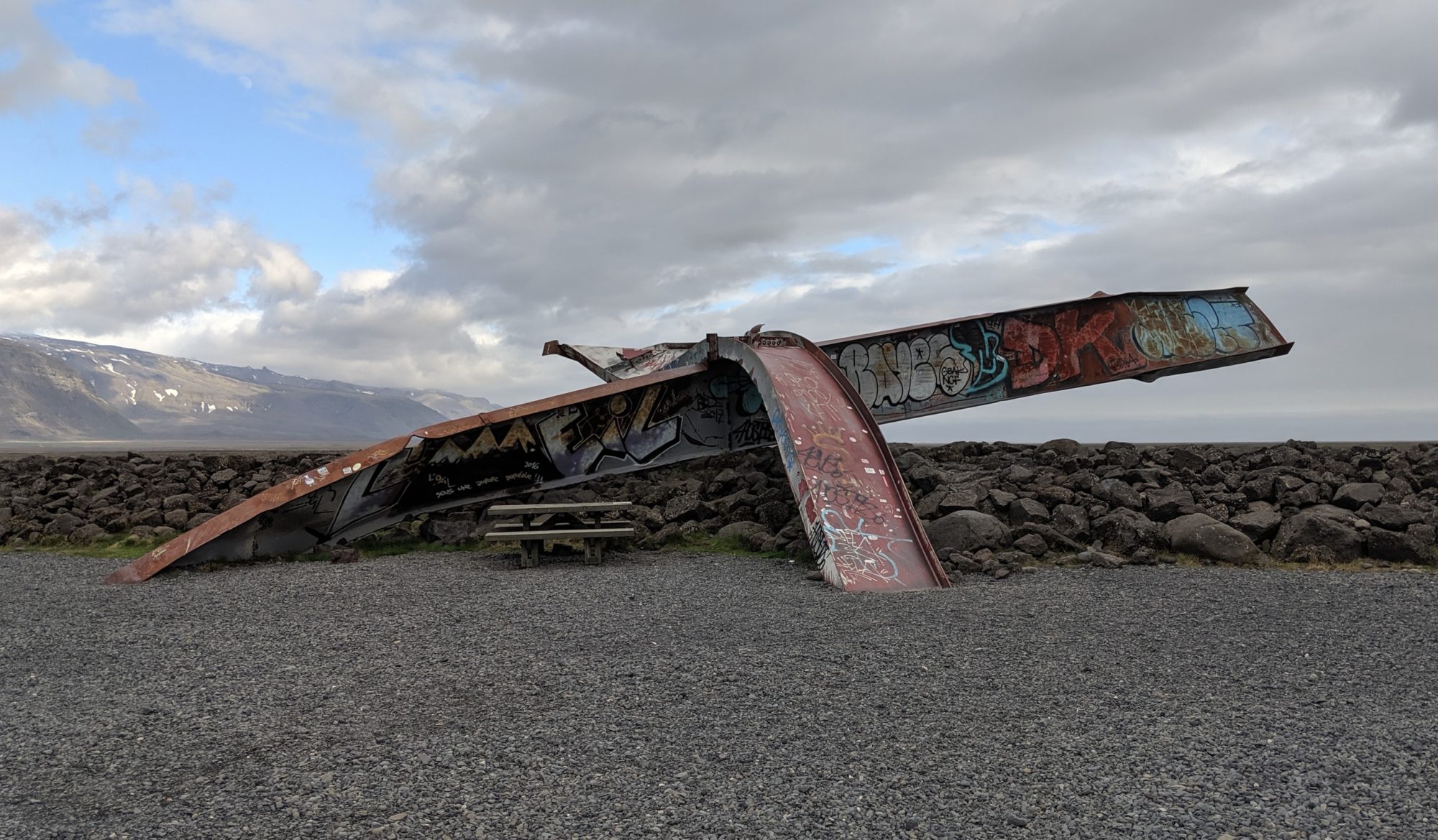 Ruined girders