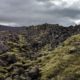 Traveling through the lava fields