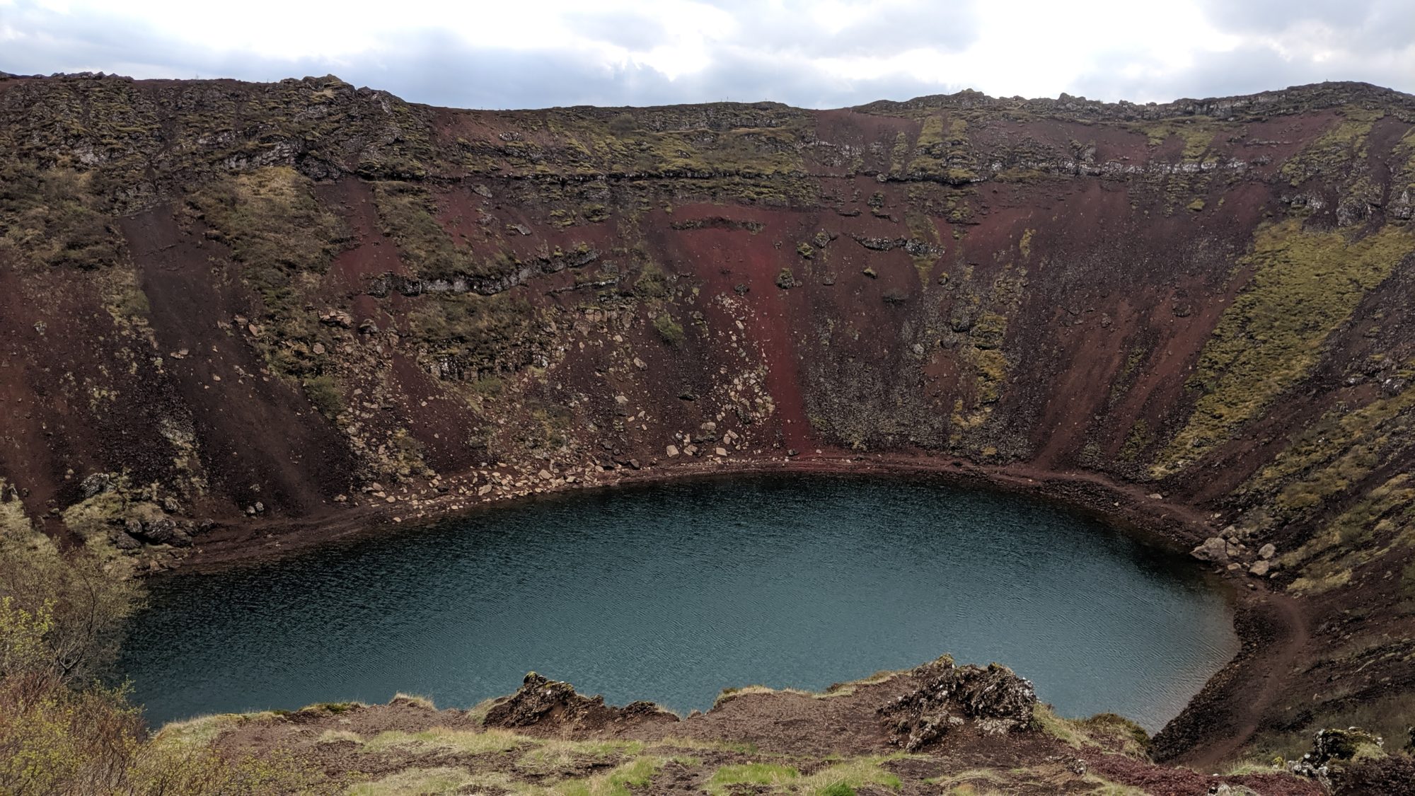 Crater lake