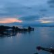 Blue sunset