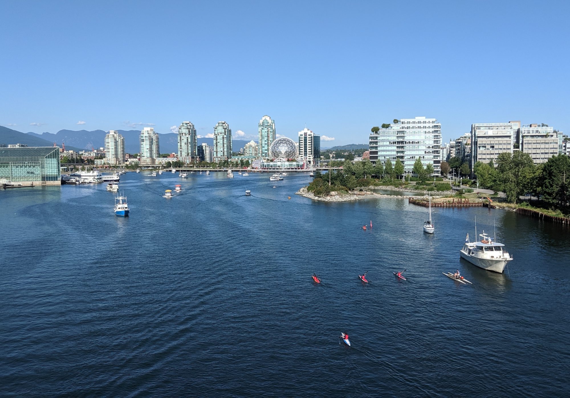 False Creek and Science World