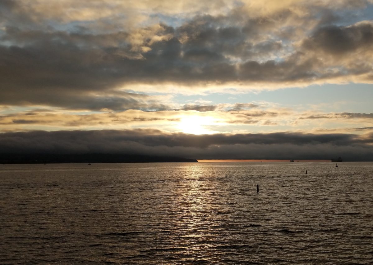 Sunset on English Bay