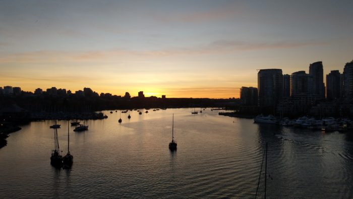 False Creek sunset