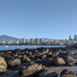 View from Kits Beach