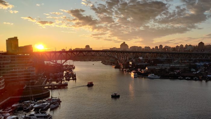 False Creek sunrise