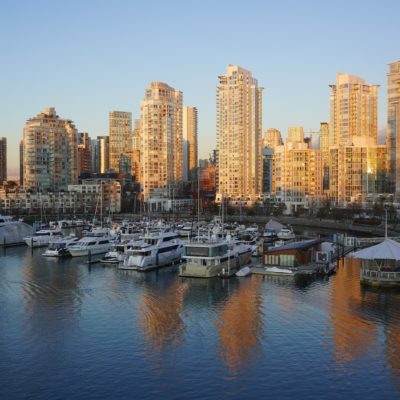 Yaletown towers morning