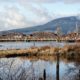 Pitt River and rail bridge