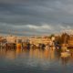 False Creek in orange and grey