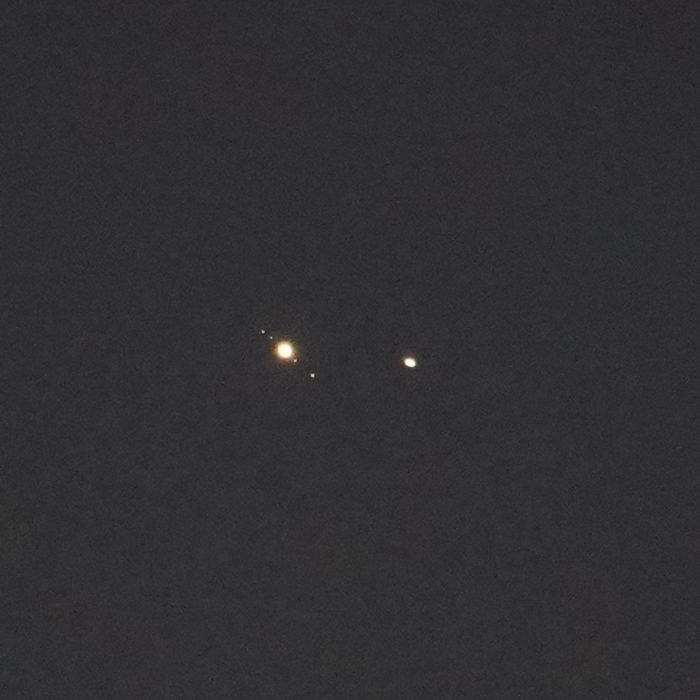 Jupiter and Saturn conjunction