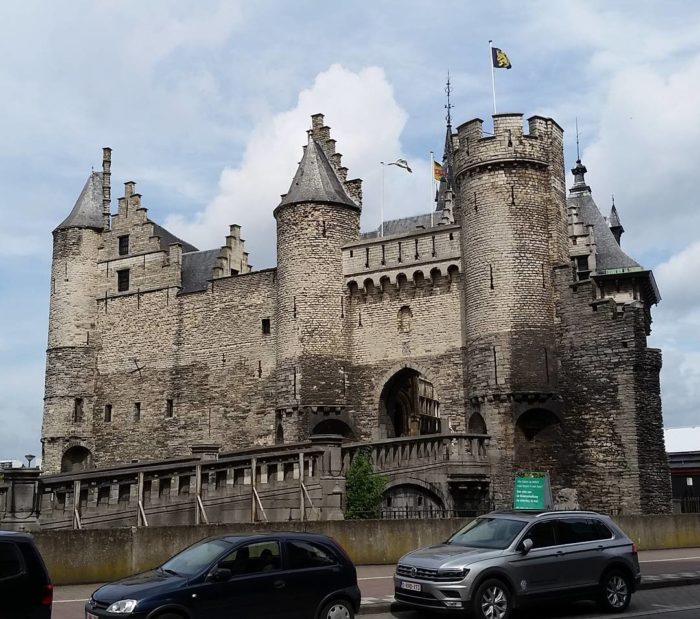 An old stone castle