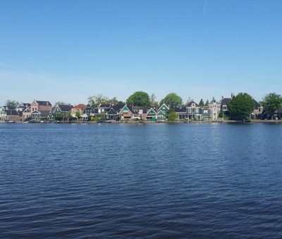 Houses on the other side of the river