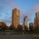 Evening view from Sunset Beach