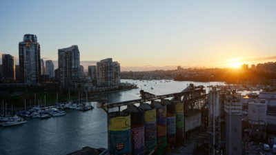 Sunrise from Granville Bridge