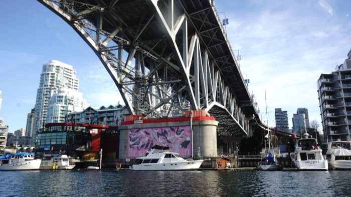 Under Granville Bridge