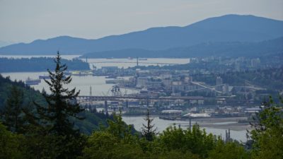 View from Burnaby Mountain