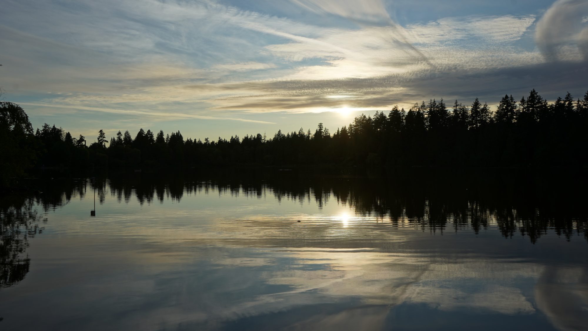 Sunset on Lost Lagoon