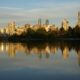 West End skyline over the water