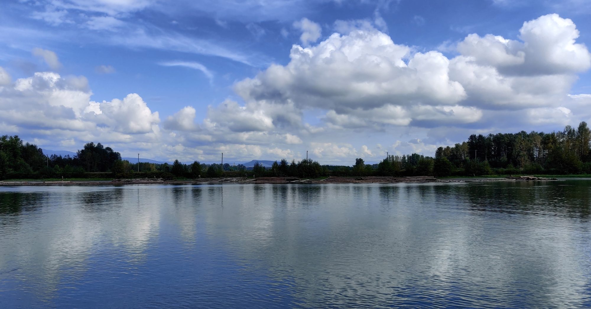 River and reflection