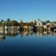 Granville Island and boat