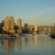 False Creek, blue and gold