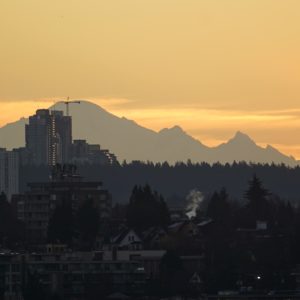 Mount Baker and skyline