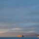 Boats at sunset