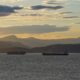 Boats in the sunset