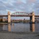 Burrard Bridge, last light