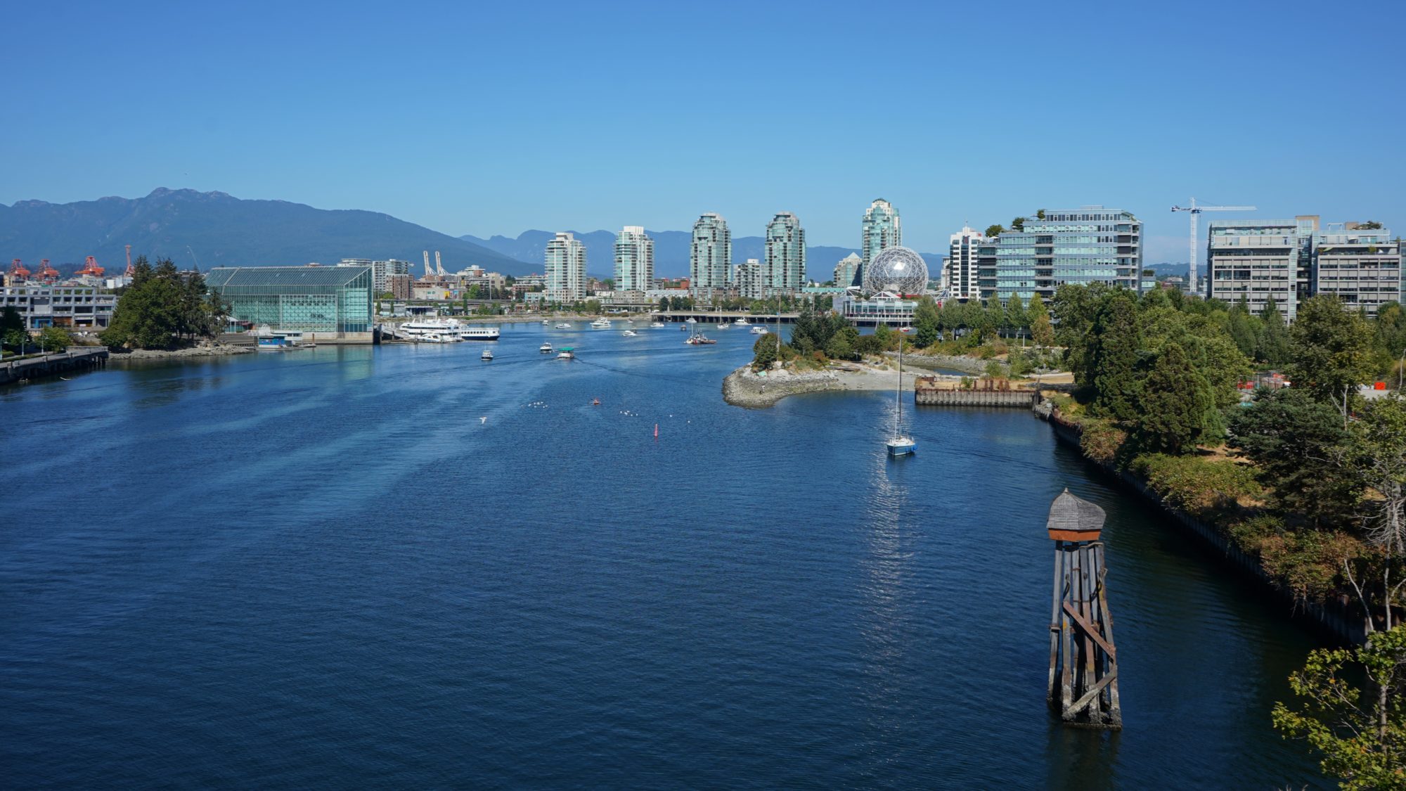 Cambie Bridge view