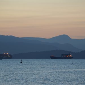 Sunset on English Bay