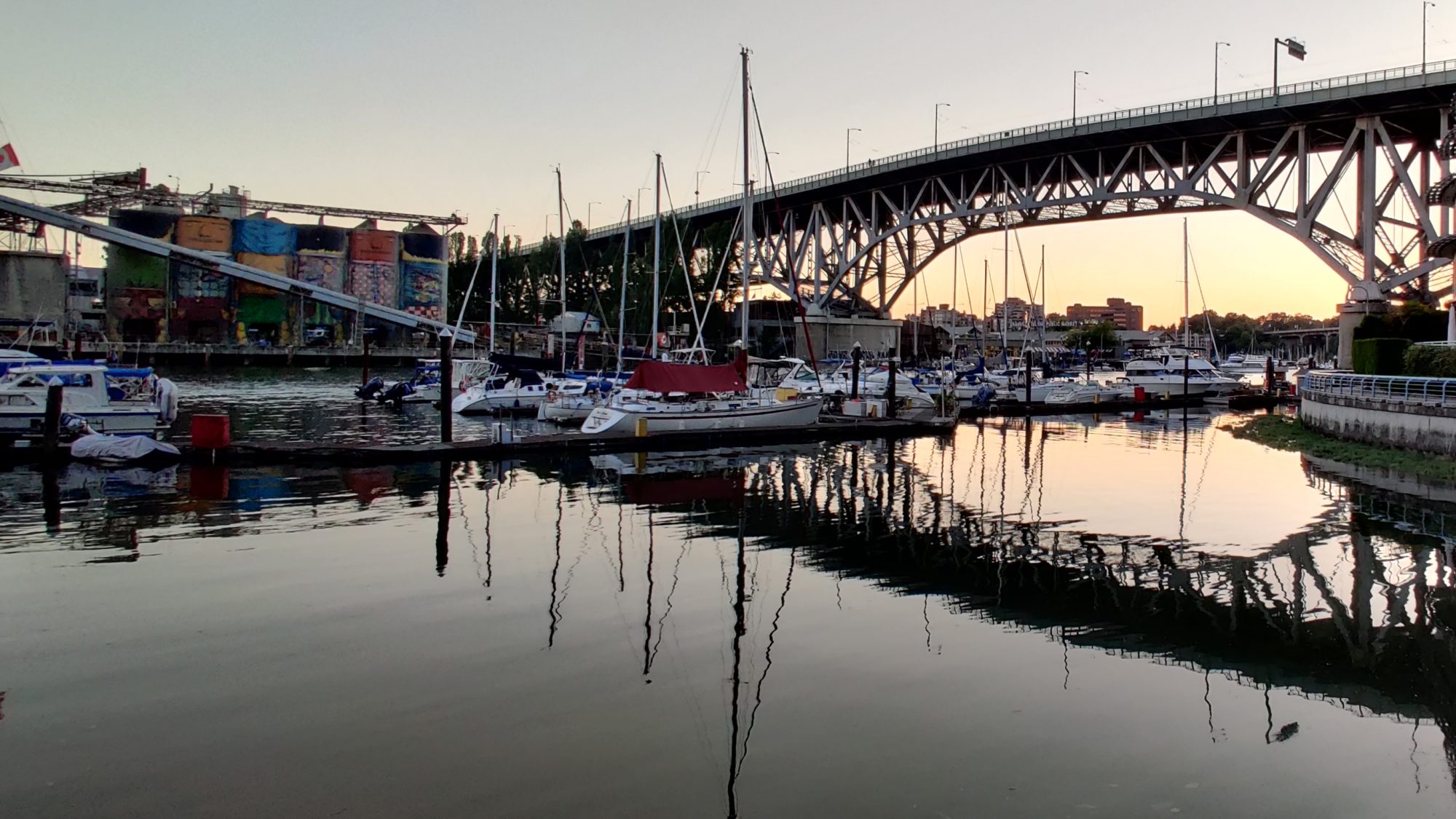 Granville Bridge and boats